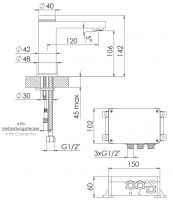 Vorschau: Steinberg Serie 390 iFlow vollelektronische Waschtischarmatur, chrom 3901000