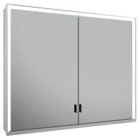 Vorschau: Keuco Royal Lumos Spiegelschrank für Wandvorbau, 2 lange Türen, DALI-steuerbar 90x73,5cm 14303172303