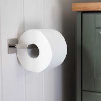 Vorschau: Smedbo Cube selbstklebender Toilettenpapierhalter, edelstahl poliert BK4411