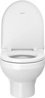 Vorschau: Duravit Duravit No.1 Wand-WC Set mit Sitz 54x37,5cm, rimless, weiß 45620900A1