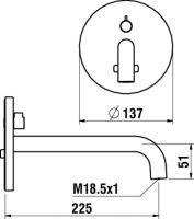 Vorschau: Laufen Twintronic elektr. UP-Waschtischmischer m. IR-Senoren zu Simibox mit Batterie_1