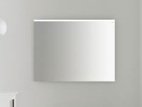 Vorschau: Burgbad Eqio Leuchtspiegel mit horizontaler LED-Aufsatzleuchte, 80x63,5cm SIDL080