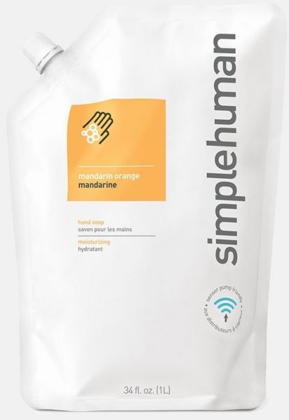 simplehuman Flüssig-Handseife, 1 Liter, Nachfüllbeutel