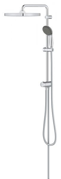 Grohe Vitalio Start 250 Cube Flex Duschsystem mit Umstellung ohne Armatur, chrom