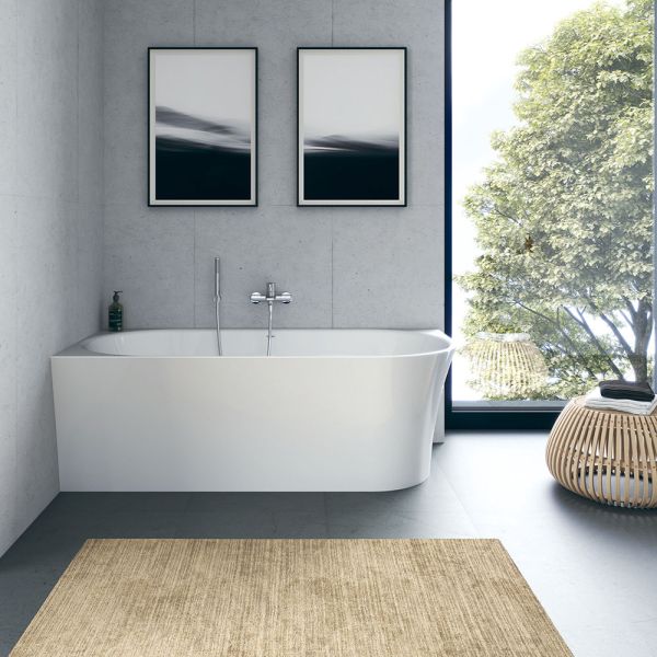 Duravit DuraSenja Eck-Badewanne 150x75cm, weiß, links 700576000000000