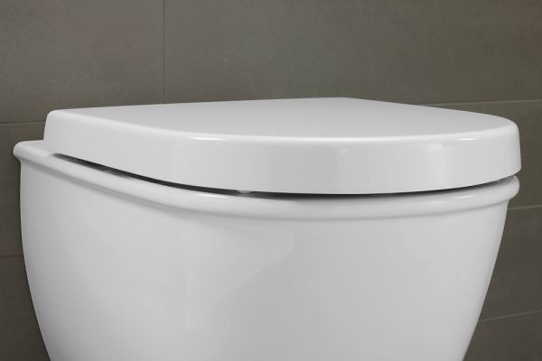 Duravit Darling New Stand-WC Tiefspüler, WonderGliss, weiß