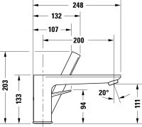 Vorschau: Duravit Wave 3-Loch Wannenarmatur rund, chrom