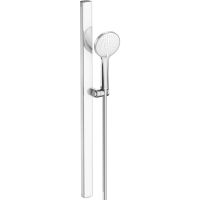 Vorschau: Duravit Universal Brauseset, 3 Strahlarten, weiß/chrom