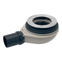 Geberit Duschwannenablauf d90, Siphonierhöhe 30mm, Abgang aus PE