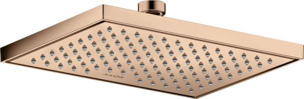 Axor ShowerSolutions Kopfbrause 245/185 1jet, polished red gold 35373300