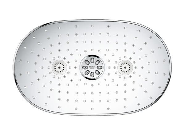 Grohe Rainshower SmartControl Kopfbrause mit 2 Strahlarten, 36cmx22cm, chrom