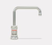 Vorschau: Quooker Classic Nordic Square single tap Kochend-Wasserhahn ohne Mischbatterie, eckig