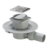 Vorschau: 583217 Viega Advantix-Badablauf Komplett-Set, Standardinstallation DN 50