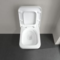 Vorschau: Villeroy&Boch Architectura Wand-Tiefspül-WC, spülrandlos mit TwistFlush[e³], softcube, weiß