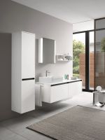 Vorschau: Duravit Vero Air Waschtisch 50x47cm, mit Überlauf, mit Wondergliss, weiß 23505000271