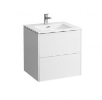 Laufen Base Pro S Waschtisch mit Base Waschtischunterschrank 60x50cm, 2 Schubladen