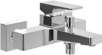 Villeroy&Boch Architectura Square Einhebel-Badewannenarmatur, chrom TVT12500100061