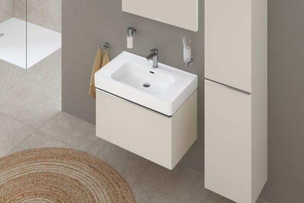 Duravit Wave Einhebel-Waschtischarmatur M mit Zugstangen-Ablaufgarnitur, chrom WA1020001010