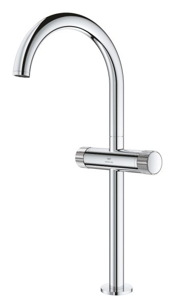 Grohe Atrio 2-Griff-Waschtischarmatur XL-Size für Aufsatzbecken, Knopfbetätigung