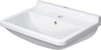 Vorschau: Duravit Starck 3 Waschtisch 60x45cm, mit Überlauf, ohne Wondergliss, weiß 0300600000