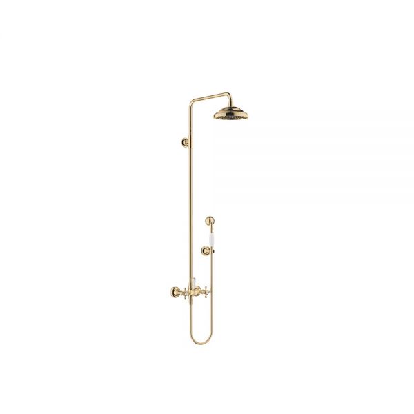 Dornbracht Madison Showerpipe mit Brausebatterie, messing 26632360-09