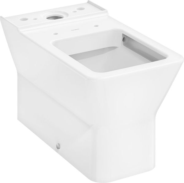 Hansgrohe EluPura Original Q Stand WC für Spülkasten, AquaChannel Flush, Softcube, weiß 60137450