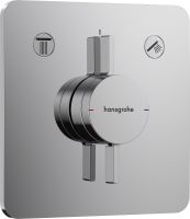 Hansgrohe DuoTurn Q Mischer UP 2 Verbr., chrom 75414000