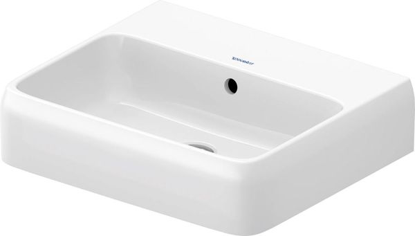 Duravit Qatego Waschtisch 50x42cm, ohne Hahnloch, wandhängend, weiß 2382500060