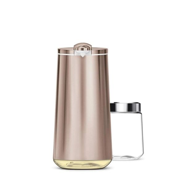 simplehuman Schaum-Sensorspender 295ml wiederaufladbar, roségold gebürstet