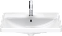 Vorschau: Duravit D-Neo Einbauwaschtisch rechteckig 60x43,5cm, mit Hahnloch und Überlauf, weiß 0357600027