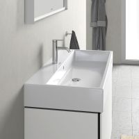 Vorschau: Duravit Vero Air Waschtisch rechteckig 100x47cm, mit 1 Hahnloch und Überlauf, weiß 2350100000