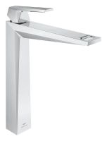 Grohe Allure Brilliant Einhand-Waschtischarmatur XL-Size für Aufsatzbecken, mit Rändelstrukturgriff, chrom 24417000