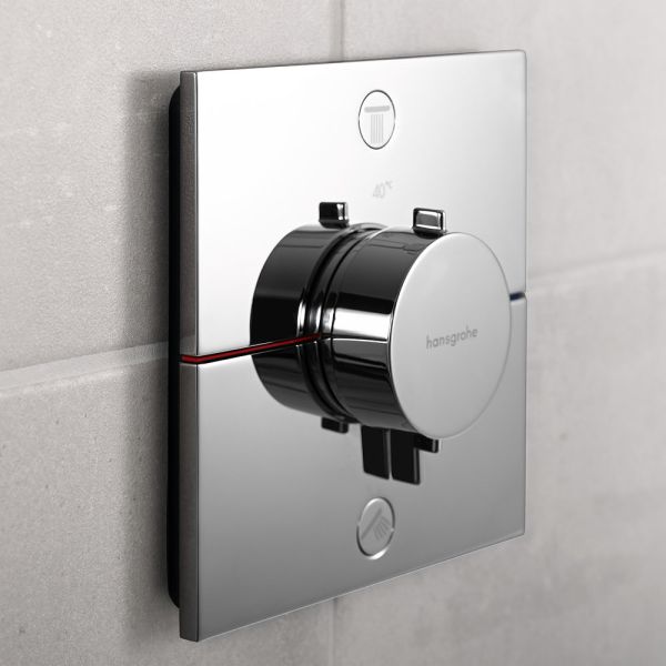 Hansgrohe ShowerSelect Comfort E Thermostat Unterputz für 2 Verbraucher, chrom