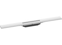 Vorschau: Hansgrohe RainDrain Flex Fertigset Duschrinne 70cm, kürzbar, weiß matt 56043700