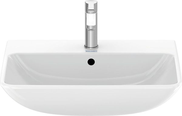 Duravit ME by Starck Waschtisch rechteckig 65x49cm, mit Hahnloch und Überlauf, weiß 2335650000