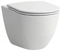 Laufen Pro Wand-WC KOMFORT 5cm erhöht, spülrandlos, weiß 82196.2