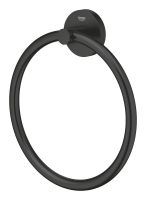 Vorschau: Grohe Essentials Handtuchring, matt black