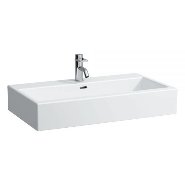 Laufen Living City Waschtisch mit Überlauf 80x46cm, weiß H8174360001041