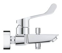 Vorschau: Grohe Eurosmart Wannenarmatur mit langem Hebelgriff, chrom