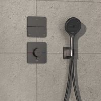 Vorschau: Hansgrohe ShowerSelect Comfort Q Thermostat UP, 1 Verbraucher, zusätzl. Abgang, brushed black chrome