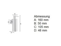 Vorschau: Smedbo Home Seifenspender zur Wandmontage, chrom