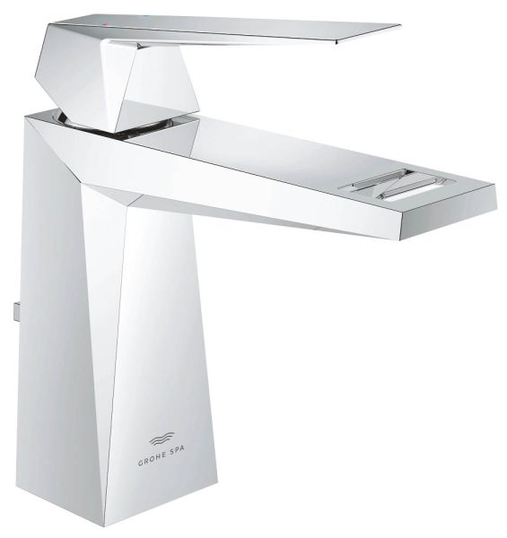 Grohe Allure Brilliant Einhand-Waschtischbatterie M-Size mit Ablaufgarnitur, chrom 24341000