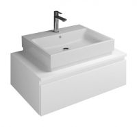 Vorschau: Burgbad Cube Waschtischunterschrank passend zu Grohe Cube mit 1 Auszug, 80cm WWGN080F3781