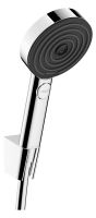 Hansgrohe Pulsify Select S Porter Set 105 3jet Relaxation mit Brauseschlauch 125cm, chrom 24302000