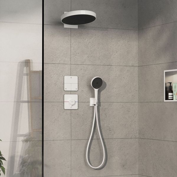 Hansgrohe ShowerSelect Comfort Q Thermostat UP, 1 Verbraucher & zusätzl. Abgang, weiß matt