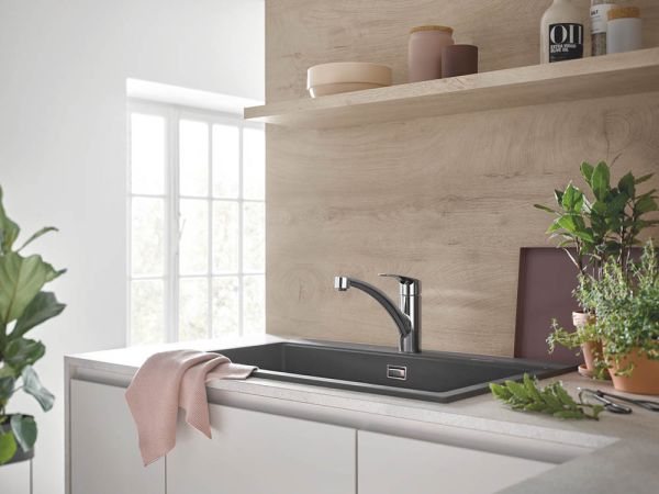 Grohe Eurosmart Spültischbatterie mit flachem Auslauf