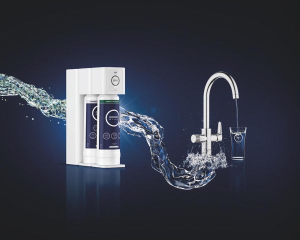 Grohe Blue Umkehrosmosefilter mit Mineralisierungsfilter-Starterset 40878000