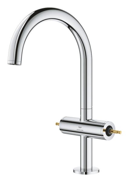 Grohe Atrio 2-Griff-Waschtischarmatur L-Size mit Push-Open, für Atrio Hebelgriffe 48458-9/48646