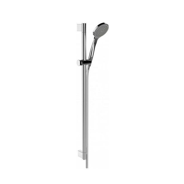 Keuco IXMO solo Brause-Set 80cm, Brausestange mit Handbrause und Schlauch, chrom 59587010000