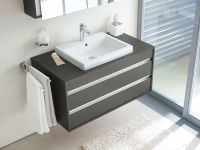 Vorschau: Duravit Vero Einbauwaschtisch rechteckig 55x46,5cm, mit 1 Hahnloch und Überlauf, WonderGliss, weiß 03155500001